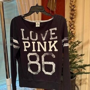 Y2K PINK by Victoria's Secret "Love Pink 86" Crewneck.